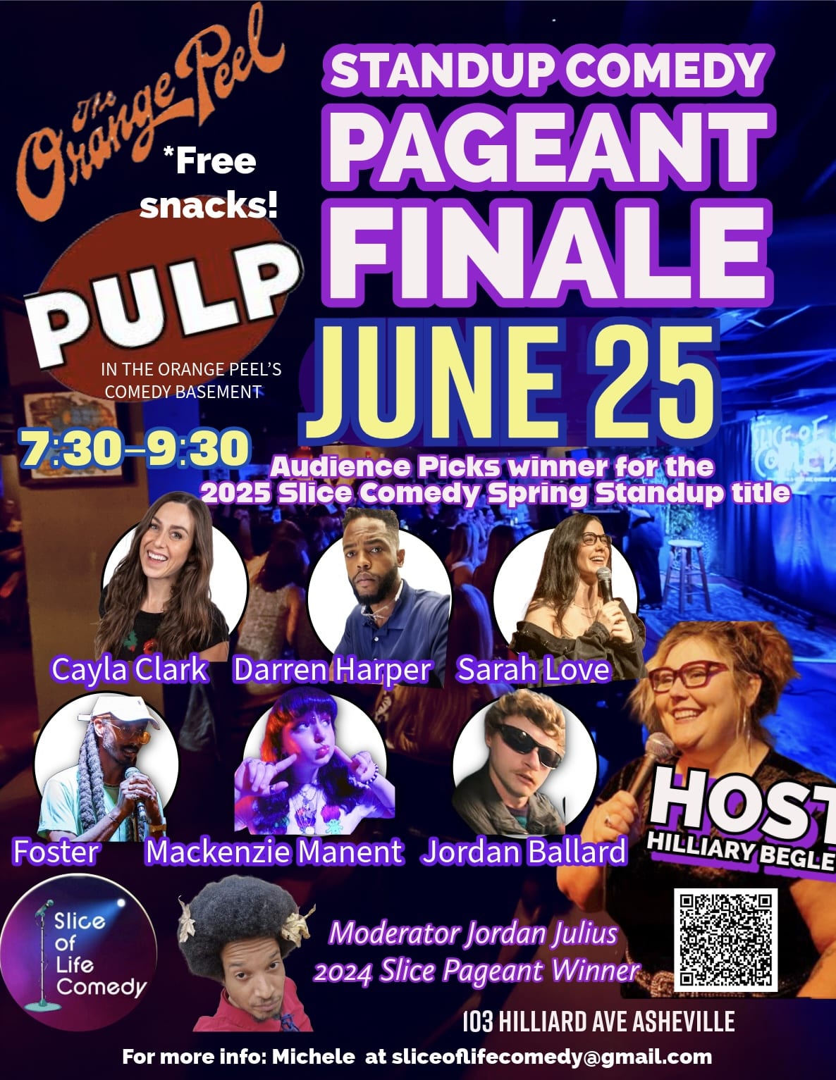 Slice of Life Comedy presents Slice Standup Comedy Pageant Finale