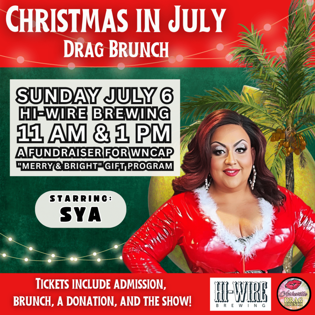 Asheville Drag Brunch Christmas in July