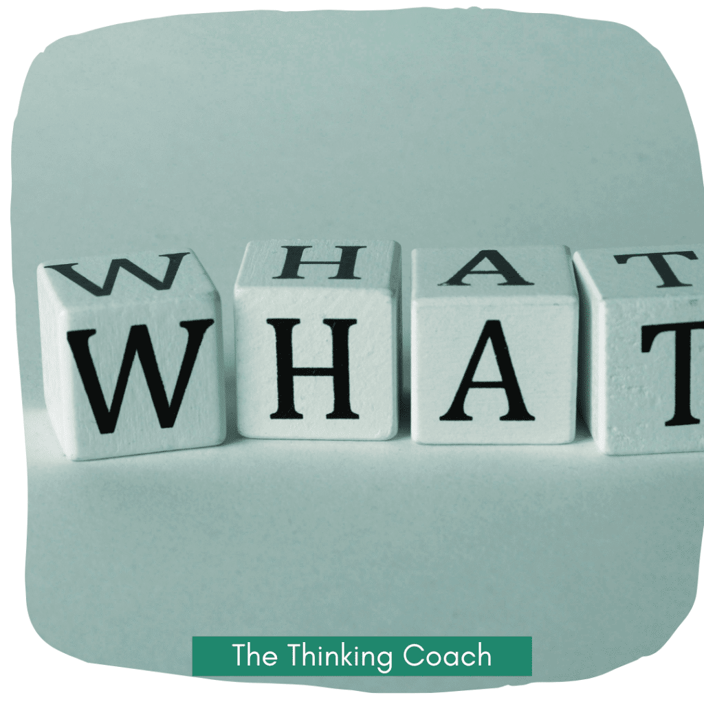 Actionable Intelligence - 7. What Question