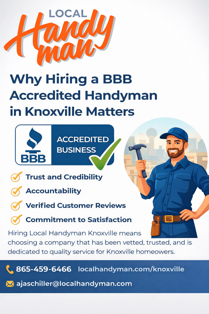 BBB Accredited Handyman in Knoxville