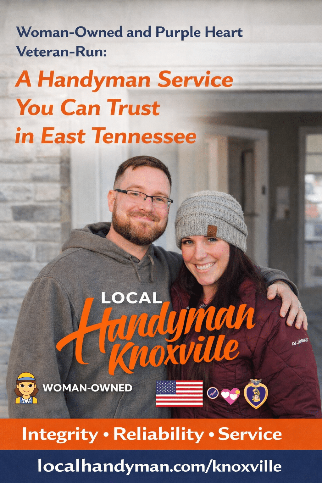 Woman Owned and Veteran Run Local Handyman Knoxville