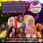 Asheville Drag Brunch Banks PRIDE Brunch