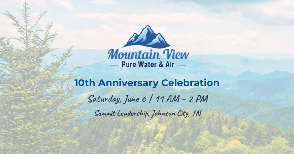 Mountain View Pure Water 10th Aniversary Celebration June 6th 2026 at Summit Leadership
