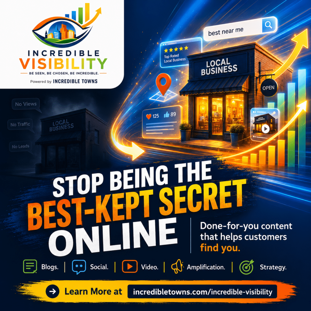 Incredible Visibility - SEO Optimization for small local business owners
