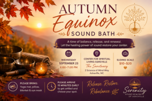 Serenity Sound Bath Autumn Equinox