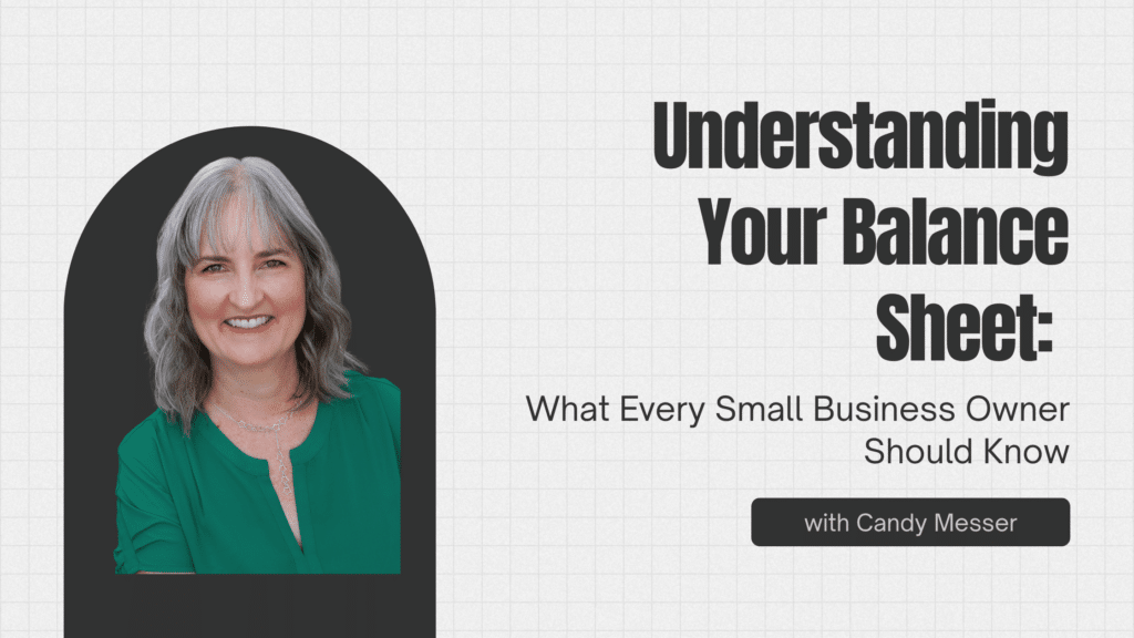 Understanding your balance sheet