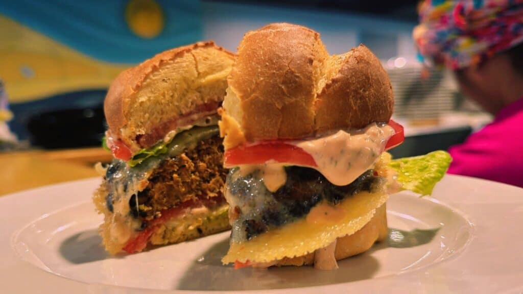 Dandelion Cafe Tuna burger