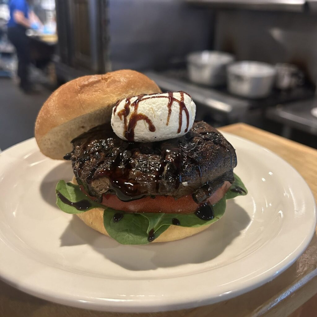 Dandelion Cafe burger